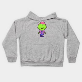 Cute Kawaii Zombie Kid Cartoon Kids Hoodie